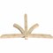 Ekena Millwork Davenport Rough Sawn Timber Gable Bracket, Douglas Fir, 108"W x 72"H x 6"D x 6"F, 16/12 Pitch GBW108X72X0606DAV00RDF - alternate 4